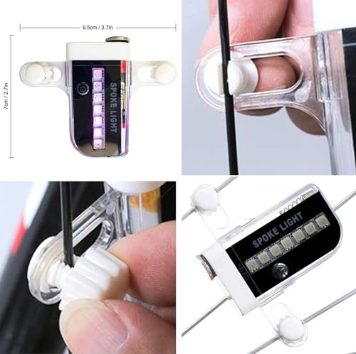Waterproof LED Bicycle Wheel Lights - 30 Patterns