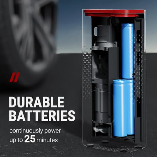 VacLife Cordless Tire Inflator - Compact Bike Pump