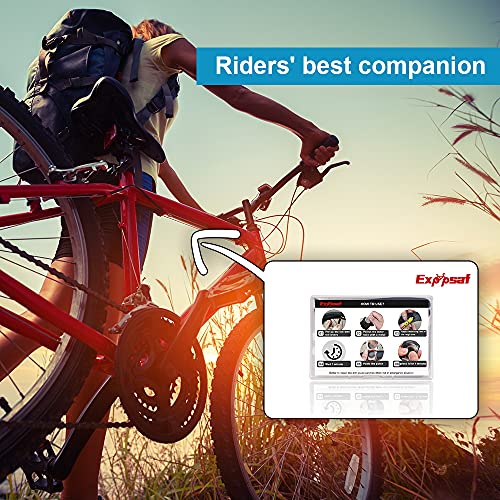 Bike Inner Tire Repair Kit - 15 Patches, Portable Storage