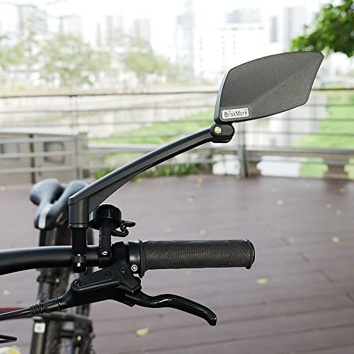 BriskMore Adjustable Left Side Bike Mirror