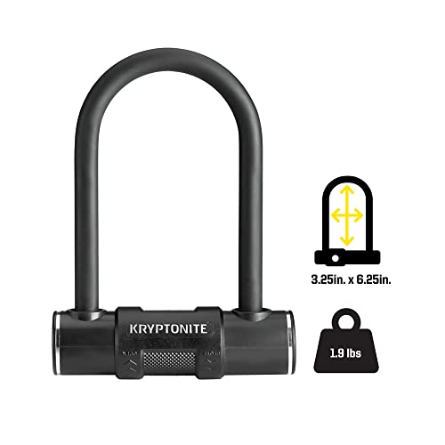 Kryptonite High Security Bike U-Lock with Cable