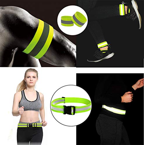 High Visibility Reflective Vest and Armbands for Cycling