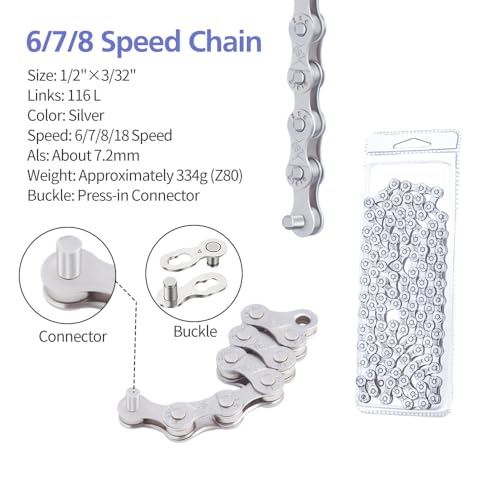 Multi-Speed Bike Chain Repair Kit with Link Plier