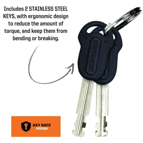 Kryptonite High Security Bike U-Lock with Cable