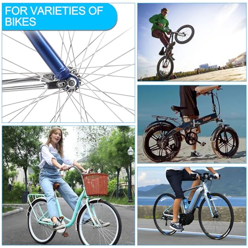 24PCS Syocsek Bike Nuts & Safety Washers Kit