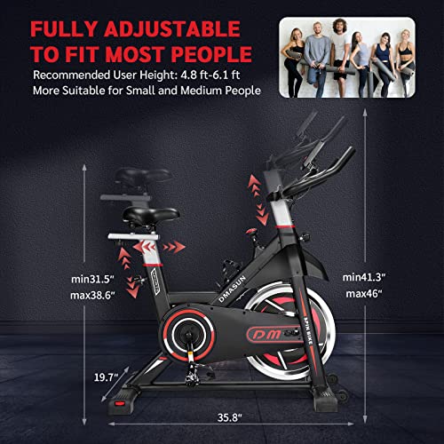DMASUN Cycling Bike with Comfortable Seat and Digital Display