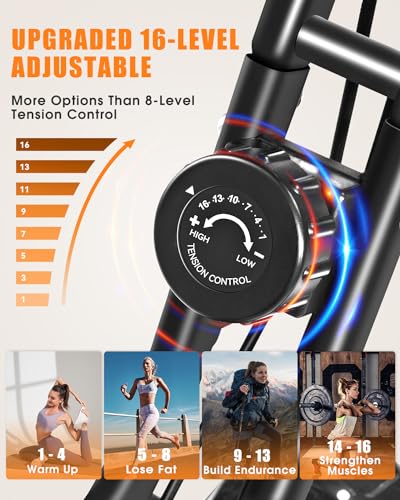 Kalwolv Foldable 5-in-1 Cycling Bike with Magnetic Resistance