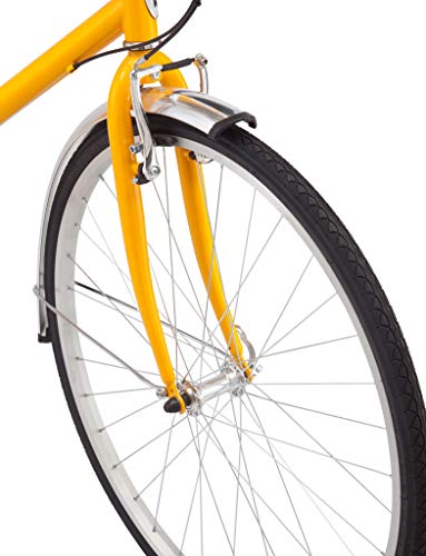 Schwinn Wayfarer Hybrid Bike, Men and Women's, Yellow