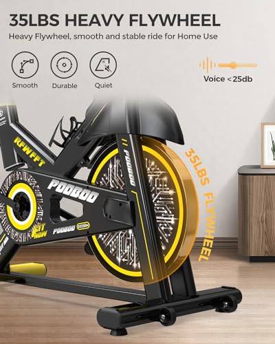 Upgraded Magnetic Resistance Cycling Bike for Home