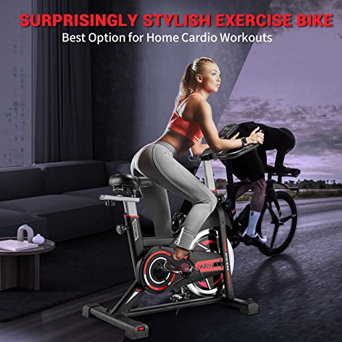 DMASUN Cycling Bike with Comfortable Seat and Digital Display