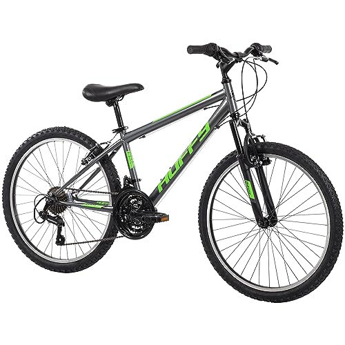 Huffy Stone Mountain Men's Mountain Bike - 24", Charcoal Grey