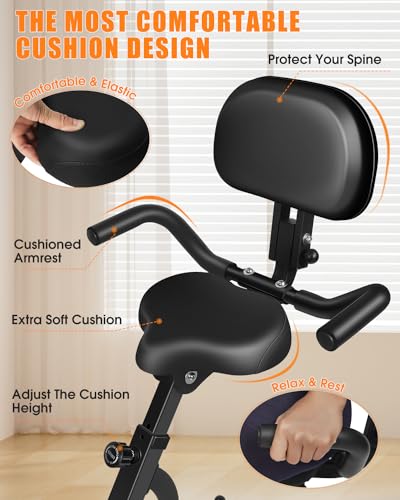 Kalwolv Foldable 5-in-1 Cycling Bike with Magnetic Resistance