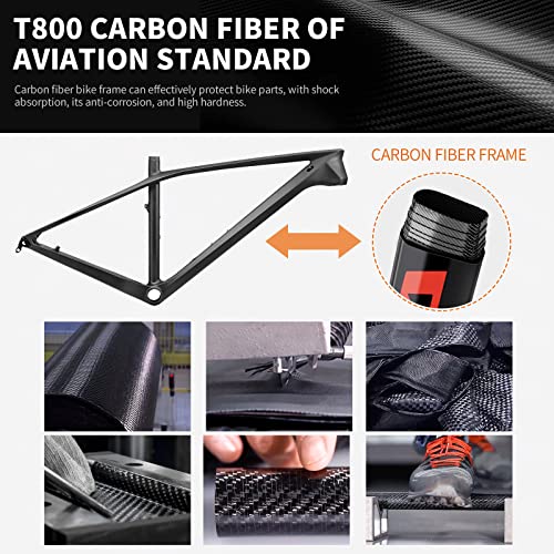 Carbon Fiber Mountain Bike, Complete Hard Tail MTB