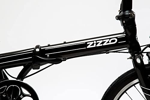 ZiZZO Urbano 8-Speed 20" Folding Bike (Space Gray)