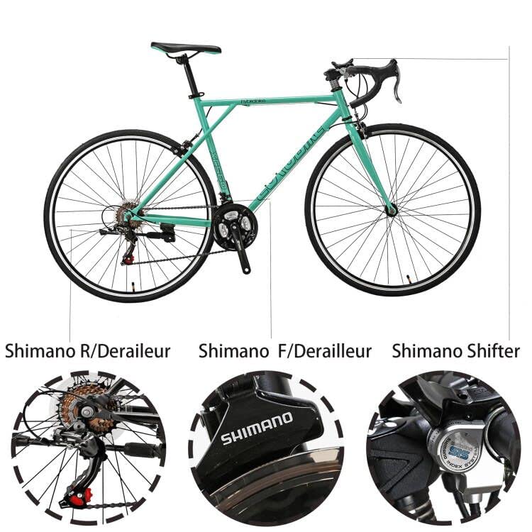 EUROBIKE Road Bike, 54cm Frame 700C, 21 Speed