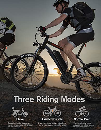 Totguard Electric Bike for Adults 26'' with 350W Motor