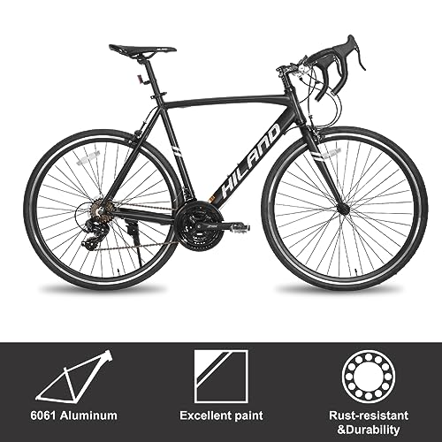 Hiland 21-Speed Road Bike with Aluminum Frame