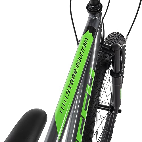 Huffy Stone Mountain Men's Mountain Bike - 24", Charcoal Grey
