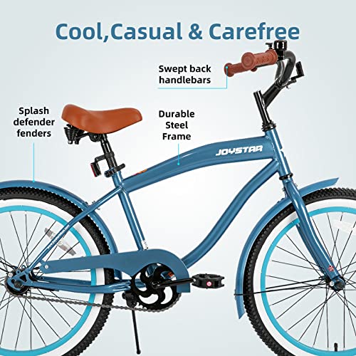 Joystar Blue Kids Beach Cruiser Bike 20