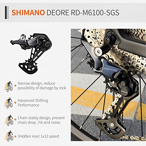 Carbon Fiber Mountain Bike, Complete Hard Tail MTB