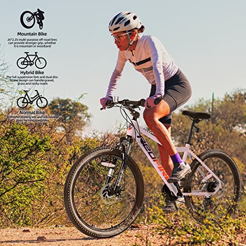 Redfire Women's Mountain Bike, 26" Wheels, 21-Speed