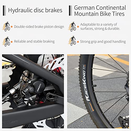 Carbon Fiber Mountain Bike, Complete Hard Tail MTB