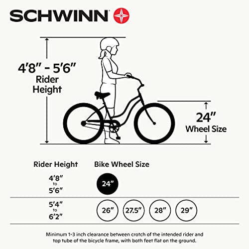 Schwinn Destiny Cruiser - 24" Wheels, Purple