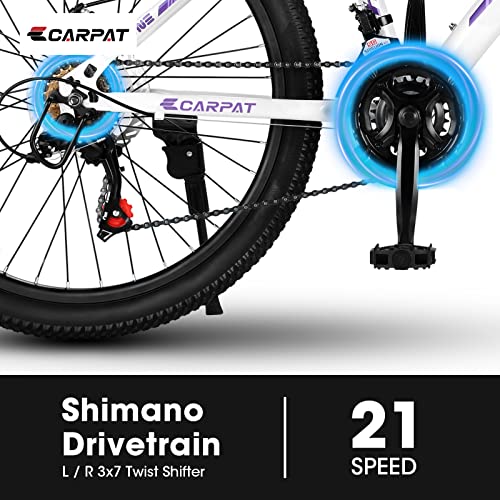 Elecony Mountain Bike, 26-Inch Wheels, Shimano 21-Speed