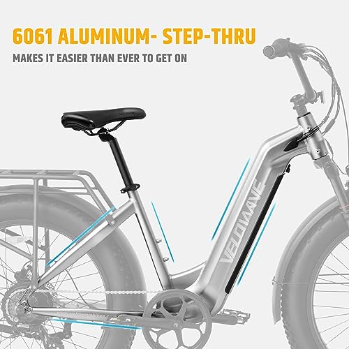 VELOWAVE 26" Fat Tire Electric Bike 750W