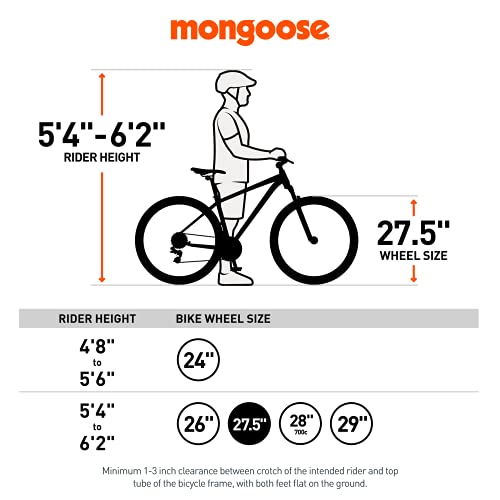Mongoose Switchback: 21-Speed 27.5" Women's Mountain Bike