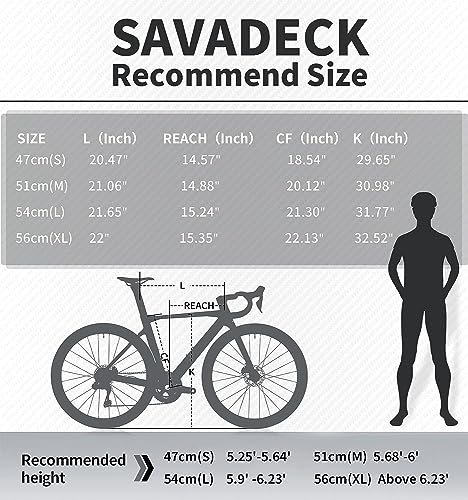 SAVA Carbon Road Bike - Lightweight Racing Bicycle