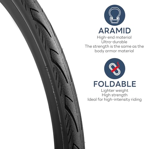 YunSCM 26" Bike Tires & Tubes Bundle (W-3107)