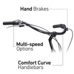 Beach Cruiser Bike: Men's 7-Speed Step-Through Hybrid