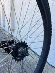 Black Coaster Brake Wheel Set for 26" Beach Cruiser
