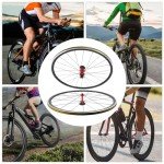 700C Road Bike Double Aluminum Alloy Wheelset - 7-11 Speed