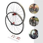 700C Road Bike Double Aluminum Alloy Wheelset - 7-11 Speed