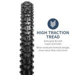 YUNSCM Bike Tires, Tubes & Rim Strips Set