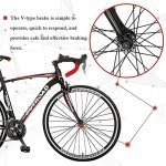 PanAme 26" Road Bike for Men and Women, 21 Speed