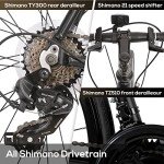 Hiland 21-Speed Road Bike with Aluminum Frame