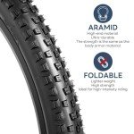 YUNSCM 26" Mountain Bike Tires and Tubes Set