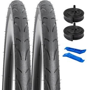 YunSCM 26" Bike Tires & Tubes Bundle (W-3107)
