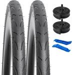 YunSCM 26" Bike Tires & Tubes Bundle (W-3107)