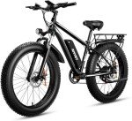 AMYET EB26 1000W Electric Bike, 48V 15Ah, 31mph
