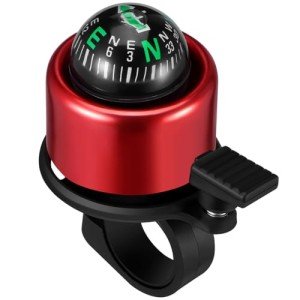 Aluminum Compass Bike Bell for Riding Equipment Accessories