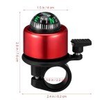 Aluminum Compass Bike Bell for Riding Equipment Accessories