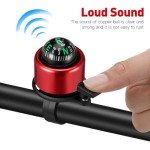 Aluminum Compass Bike Bell for Riding Equipment Accessories