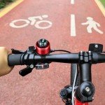 Aluminum Compass Bike Bell for Riding Equipment Accessories