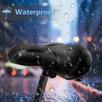 Gincleey Memory Foam Padded Bike Seat, Universal Fit