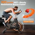 YOSUDA PRO Magnetic Exercise Bike - Comfortable & Silent