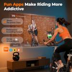 YOSUDA PRO Magnetic Exercise Bike - Comfortable & Silent
